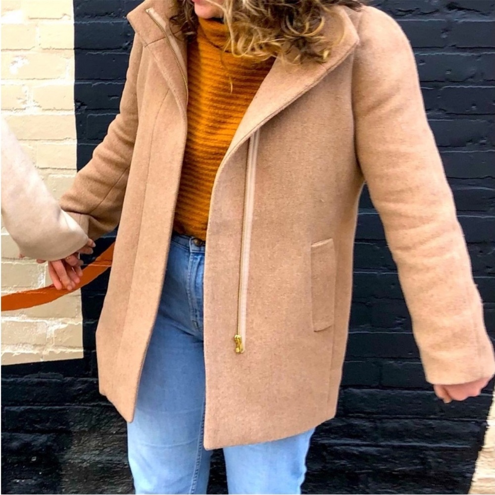 Jcrew city parka jacket size 2